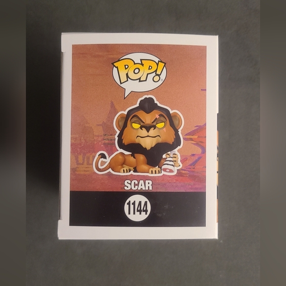 #1144 Scar Funko Pop! Disney Villains (Funko Speciality Series) Vinyl figure - Picture 3 of 6